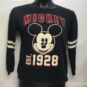 Mickey Mouse black light sweater size medium